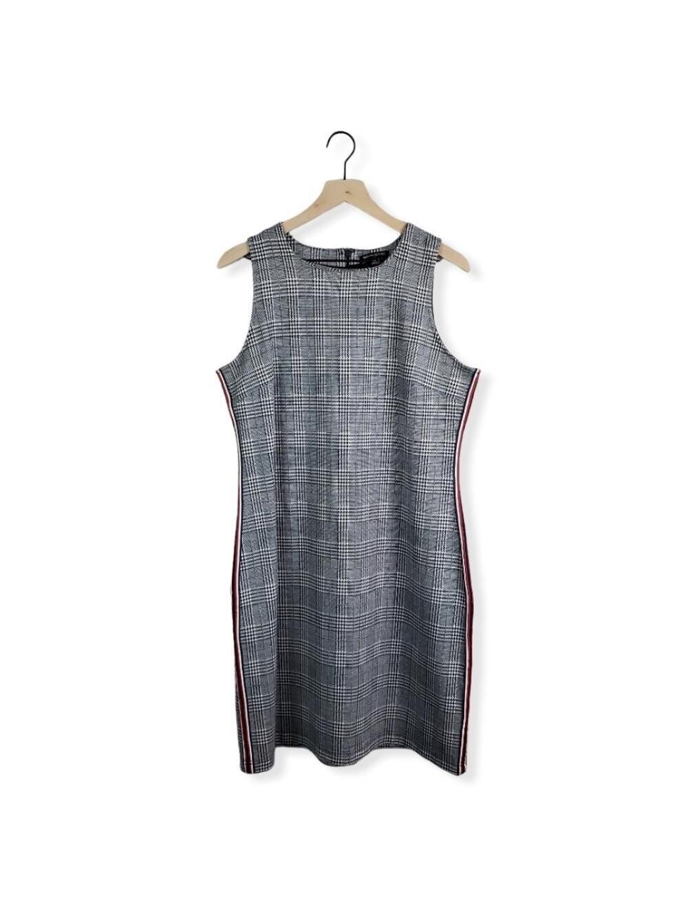 Banana Republic Outlet Houndstooth Sleeveless Dress 14